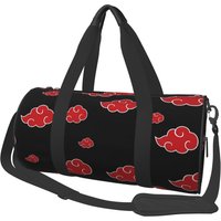 Black And Red Cloud Large Duffle Gym Bag Waterproof Duffle Travel Bags Handbags Fitness bag