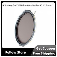 NiSi JetMag Pro 95MAG True Color Variable ND 1-5 Stops - Magnetic Adjustable Neutral Density Filter, Adapter Required
