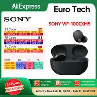 SONY WF-1000XM5 Écouteurs Sans Fil Les Meilleurs Écouteurs Antibruit Bluetooth Autonomie de la