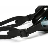 Adjustable Head Strap Swimming Goggles Soft Silicone Eye Seal Wide Underwater Vision Anti Fog Swimming Mirror HD Clear Lens