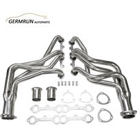 Small Block Long Tube Header Exhaust System Set For 1973-1985 Chevy/GMC Truck Blazer Suburban Chevy Heavy Duty Truck
