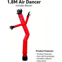 Modèle gonflable dansant de 1,8 m, Air Dancer, modèle de figurine gonflable, publicité intérieure/extérieure (ventilateur inclus)