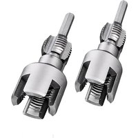 High-Speed DN15 DN20 Double-Ended Internal And External Pipe Threading Tools Electric Drill 4/6 Points Water Pipe Cutting Tool