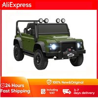 Children's Electric Car, 12V Battery Operation, Remote Control, Music Function, Speaker, LED Light, Green, Electric Toy Car, Children's Toy Car, Children's Electric Toy Car, Electric Stroller