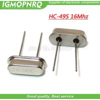 20pcs/lot 16.000MHZ 16.000M 16M 16MHZ 16 MHZ 16M HZ DIP Crystal Oscillator HC-49S New Original Free Shipping