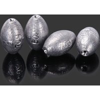 5pc Fishing Tool Olive-Shaped Heart Lead Hook Scale Lead Sea Throwing Pole Fishing Pendant Fast Lead Fishing Equipment
