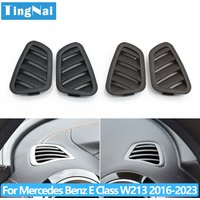 Car Left Right Front Console Air Conditioning AC Vent Grille Trim Cover For Mercedes Benz E Class W213 E200 E260 E300 2016-2023