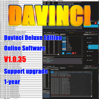 V1.0.35 Davinci Deluxe Edition Software 1.0.35 Version Support Upgrade High Quality Auto Online Software Tool 1-year