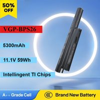 BPS26 VGP-BPS26 Laptop Battery For Sony Vaio VGP-BPL26 VGP-BPS26A VPC-CA VPC-CB VPC-EG VPC-EH SVE14A SVE15 SVE17 11.1V 59WH
