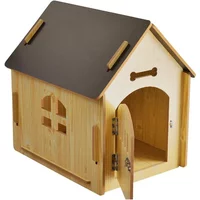 Pet Dog House Can Be Dismantled and Easily Installed Four Seasons Cat Litter Wooden Dog Cage for Indoor and Outdoor Use Supplies