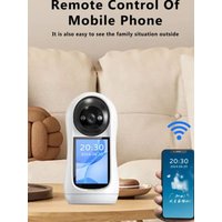 3MP 1296P V380/Eseecloud/iCsee APP 2.8Inch Video Phone Call PTZ IP Dome Camera Cry Detection Home Security Baby Monitor