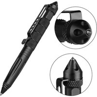 Outdoor Self-defense B2 Tungsten Steel Head Tactical Defense Pen Emergency Glass Breaker Survival Signature Pen