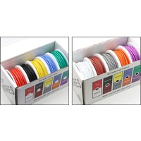 DIY 24-18AWG 5Colors x 5m Silicone cable Electric extension wire Super soft Electronic wire For Power Automotive Auto wiring