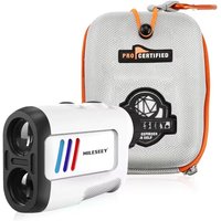 Mileseey PF2E Laser Rangefinder 400m 600M Yard/M Mini 6x Telescope Distance Meter Angle Speed Measure For Golf,Hunting Finder