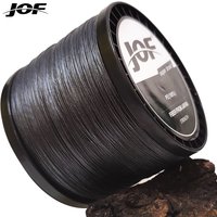 JOF 300M 500M 1000M 4-strand PE Fishing Line, Wear Resistant Strong Pull Main Line, Fishing Accessories 8LB-80LB 0.1MM-0.5MM