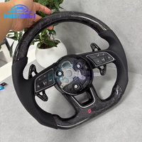 Carbon fiber car steering wheel customized sport steering wheel suitable for Audi B9 A3 A4 A5 A7 S3 S4 S5 RS4 RS5