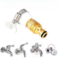 15-23mm Universal Garden Water Hose Tap Adapter Faucet Connector Pipe Fitting Watering Irrigation Accessories for Outdoor Garden