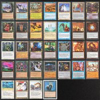 TMP UGS STH USG ULG LEG TA TCG Proxy Magical Card Gaea's Cradle Grim Monolith Serra's Sanctum Tolarian Academy Moat Thunder