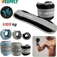 1Pair Wrist Ankle Weights, 1kg/2.2LBS,2kg/4.4LBS, 3kg/6.6LBS Wrist Leg Arm Weights, for Dancing, Running, Walking, Fitness