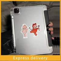 Angel & Devil Waterproof Laptop Stickers - Cute and Fun School Supplies with Glossy Vinyl, Perfect for Students and Teens
