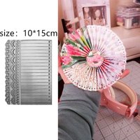 Folding Flower Metal Cut Dies Stencils for Scrapbooking Stamp/Photo Album Decorative Embossing DIY Paper Cards