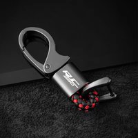 For RC390 RC 390 390Duke 390 Duke 2013-2020 2018 2019 Accessories Custom LOGO Motorcycle Braided Rope Keyring Metal Keychain