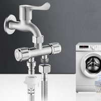 304 Stainless Steel Cold Tap Washing Mashine Faucet Toilet Bibcock Tap Faucet