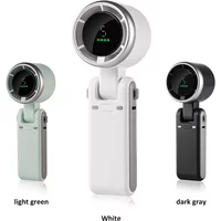 2025 New Hanging Neck Outdoor 180 Degree Folding Desktop Mini Fan Hand-held Folding High-speed Powerful Turbo Fan