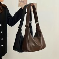 Modische, weiche Tragetaschen aus PU-Leder für Damen, trendige, schlichte, große Handtaschen mit viel Stauraum, Schultertaschen und Umhängetaschen.