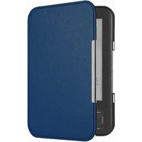 Premium 6 inch E-Reader Case Anti-fall Shockproof Back Cover Microfiber Lining Leather Folio Cover for Kindle 3 Keyboard D00901