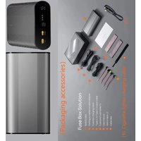 for 70mai Dash Cam Battery 96Wh LiFePO4 Backup Power, Up to 30-Hour Parking Mode, Low Voltage Protection, 11.2-30V