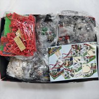 4124 pcs Big Roller Coaster Motor and lighting Model Fairground Compatible 10261 15039 Building Blocks Bricks Birthday Gift Toys