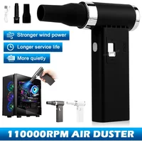 Multifunction Air Duster 110000 RPM Portable Wireless Handheld Poweful Cleaner High Speed Blow Dryer for NS Switch/Xbox/PS4/PS5