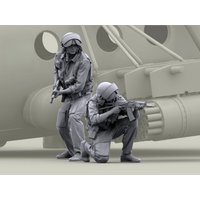 1/48 resin soldier model GK Soviet helicopter pilot Unassembled and unpainted DIY kit 1190R