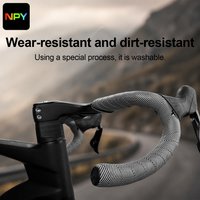 Handlebar Strap Shock Absorbing Bike NPY Handlebar Tape PU+EVA Road Bike Bar Tape Anti-slip Bicycles Accessories