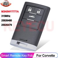 KEYECU 315MHz M3N5WY7777A For Chevrolet Corvette 2005 2006 2007 2008 2009 2010 2011 2012 2013 Car Remote Key 25926480 25926479