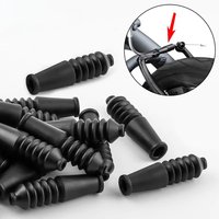 AliExpress Durable Brake Cable Protector Cover Dustproof Rubber Boot for MTB/Folding Bike Brake Line Universal Bike Brake Noodle Guard 10PC