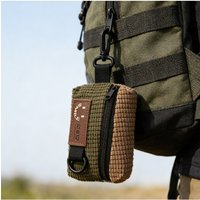 AliExpress NONE Trendy Cycling Sports Backpack - Portable Headphone Storage Bag, Universal Neck Hanging Pouch & Bag Pendant Tag