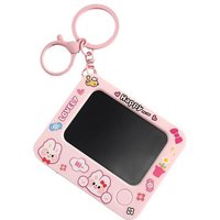 Creative Mini Graffiti Board Keychain One-click Clearing DIY Painting Keyring Student Schoolbag Pendant Брелок На Сумку Llaveros
