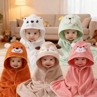 New Coral Fleece Bath Towel for Infants and Children, Suitable for Use in Bathrooms, Swimming Pools, Beaches, and Families. Can Be Used as a Newborn Blanket. Super Absorbent, Comfortable and Soft
