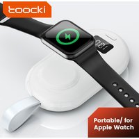 Toocki Portable Wireless Charger for Apple Watch 6 SE 5 4 3 2 1 Display 2500mAh Fast Charging Dock Station AppleWatch Charger