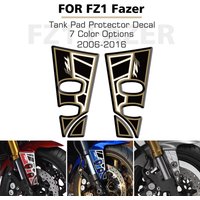 Motorcycle 3D Gel Front Fender Trim Waterproof Sticker For Yamaha FZ 1 FZ1 Fazer 2006 - 2016 Paint Protection Reflective Decals