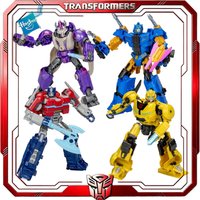 In Stock Hasbro Transformers ONE Prime Changers Optimus Bumblebee Sentinel Alpha Trion Collectible Action Figure Gift For Fans