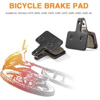 AliExpress NONE 1-10 Pairs Resin Semi-Metal MTB Bicycle Disc Brake Pads Hydraulic Disc Brake Pad for Shimano M375 M445 M446 Cycling Brake Pad