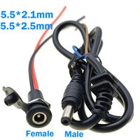 AliExpress HBXINTAO 36V/48V/60V Charging Head Lithium Battery Charger Electric Bicycle Output Line Round Male And Female Base DC2.1/2.5 Charger Plug