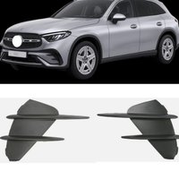 Front bumper fog light grille cover A2548852101 A2548852201 For Mercedes-Benz GLC X254 W254 GLC300 2023-2024 2025