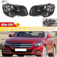 For Mercedes Benz CLS W218 2012-2015 Car Assembly 3 Three modules Headlight Housing Replace Original Headlamp Holder