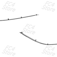 Car Front Bumper Chrome Trim Chromium Spoiler OE 2078851921 2078852021 For Mercedes Benz E-Class W207 C207 A207 2009-2013