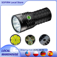 Sofirn Q8 Plus lampe de poche LED Super puissante 16000lm USB C Rechargeable 21700 torche Anduril 2.0 XHP50B charge inverse