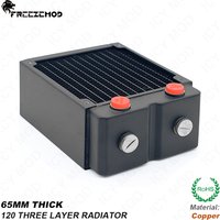 65mm Thickened Radiator 120mm Water Cooling 3 Layers Thick Copper Heat Sink FREEZEMOD Water Cooler ROHS Certificate TSRPHP65-120
